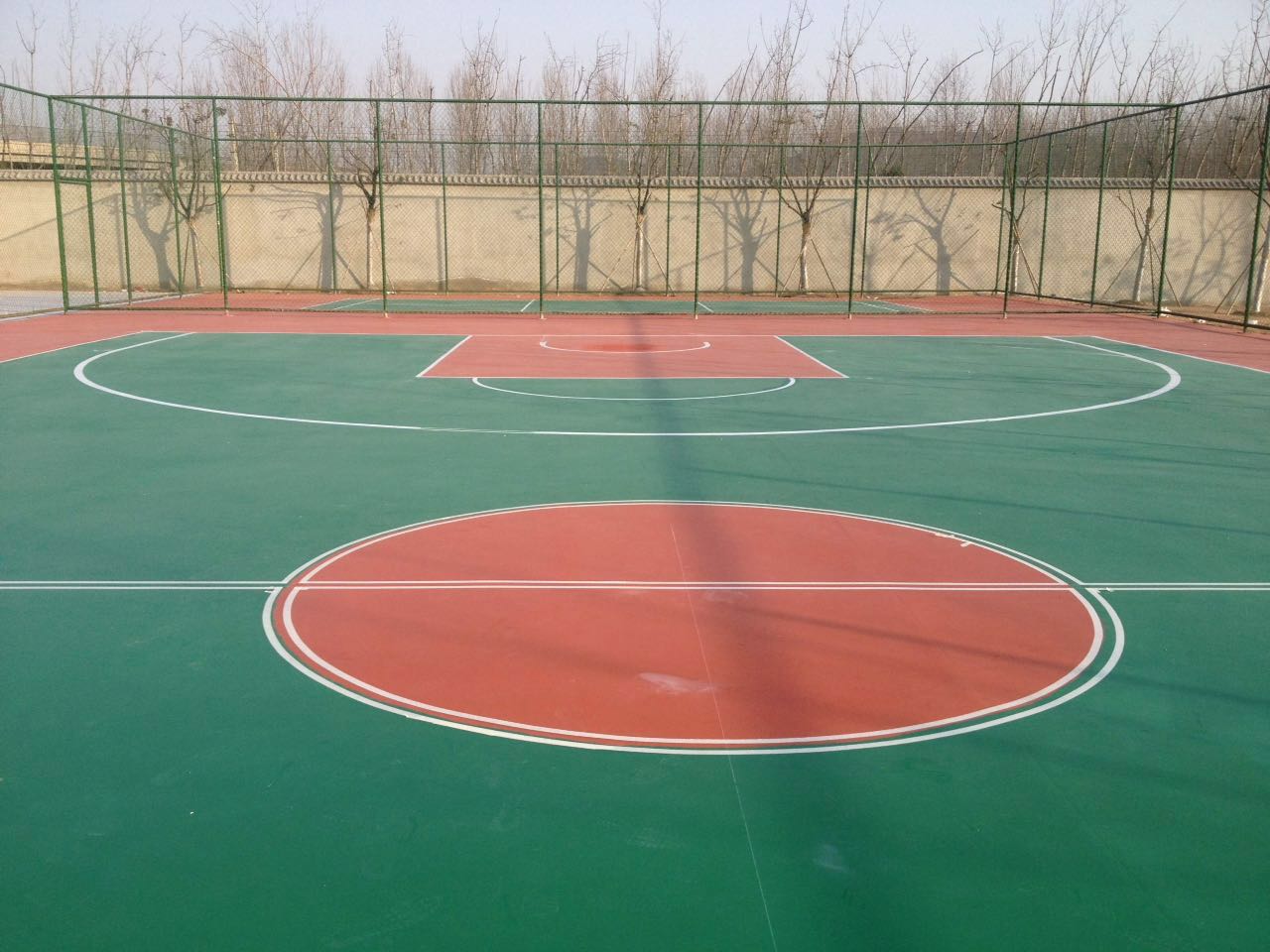銅山區(qū)公安局（硅PU羽毛球場(chǎng).籃球場(chǎng)）